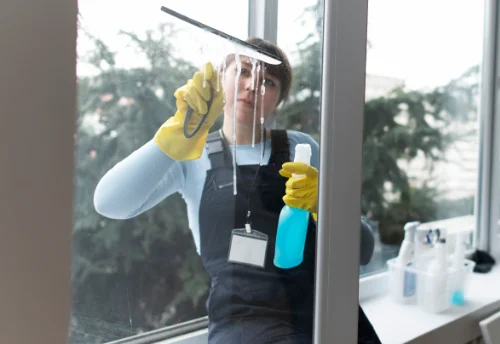 Nettoyage de vitres intérieures et extérieures à Festigny